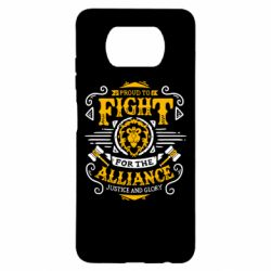 Чохол для Xiaomi Poco X3 Proud to fight for the Alliance - PrintSalon