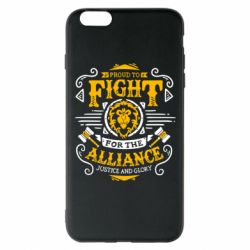 Чохол для iPhone 6 Plus/6S Plus Proud to fight for the Alliance - PrintSalon