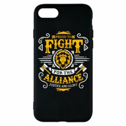 Чохол для iPhone 7 Proud to fight for the Alliance - PrintSalon