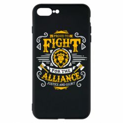 Чохол для iPhone 7 Plus Proud to fight for the Alliance - PrintSalon