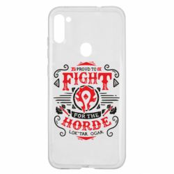 Чехол для Samsung A11/M11 Proud to fight for the Horde - PrintSalon