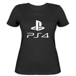 Жіноча футболка PS 4 Logo - PrintSalon