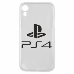 Чехол для iPhone XR PS 4 Logo