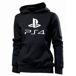 Худі жіноче PS 4 Logo - PrintSalon