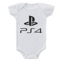 Дитячий бодік PS 4 Logo - PrintSalon