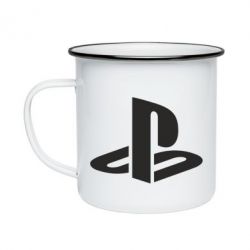 Кружка эмалированная PS Logo - PrintSalon