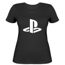 Женская футболка PS Logo - PrintSalon