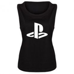 Женская майка PS Logo - PrintSalon