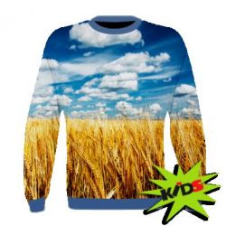 Дитячий 3D світшот Пшениця