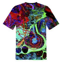 Мужская футболка 3D Psychedelic 1 - PrintSalon