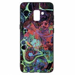 Чехол для Samsung A8+ 2018 Psychedelic 1 - PrintSalon