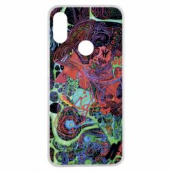 Чехол для Xiaomi Redmi Note 7 Psychedelic 1 - PrintSalon