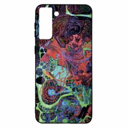 Чехол для Samsung S21 Ultra Psychedelic 1 - PrintSalon