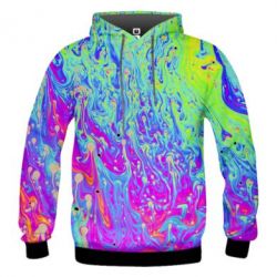 Чоловіче 3D худі Psychedelic 2 - PrintSalon