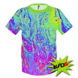 Дитяча 3D футболка Psychedelic 2 - PrintSalon