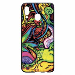 Чехол для Samsung A30 Psychedelic 4 - PrintSalon
