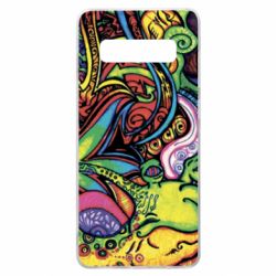 Чехол для Samsung S10+ Psychedelic 4 - PrintSalon
