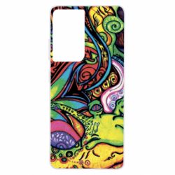 Чехол для Samsung S21 Ultra Psychedelic 4 - PrintSalon