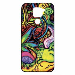 Чехол для Xiaomi Redmi Note 9/Redmi 10X Psychedelic 4 - PrintSalon