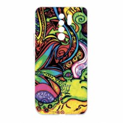 Чехол для Xiaomi Redmi 9 Psychedelic 4 - PrintSalon