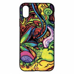 Чехол для iPhone X/Xs Psychedelic 4 - PrintSalon