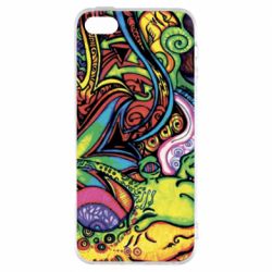 Чехол для iPhone5/5S/SE Psychedelic 4 - PrintSalon