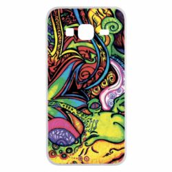 Чехол для Samsung J3 2016 Psychedelic 4 - PrintSalon