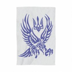 Рушник з принтом Птах та герб - PrintSalon