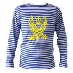 Тельняшка с длинным рукавом Птах та герб