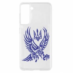 Чохол для Samsung S21 Птах та герб - PrintSalon
