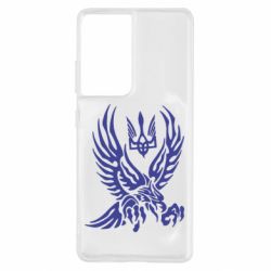 Чохол для Samsung S21 Ultra Птах та герб - PrintSalon