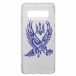 Чохол для Samsung S10+ Птах та герб - PrintSalon