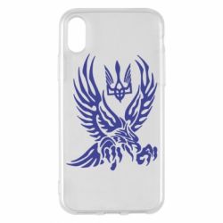Чохол для iPhone X/Xs Птах та герб - PrintSalon