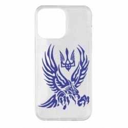 Чохол для iPhone 14 Pro Max Птах та герб - PrintSalon