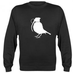 Cвитшот Птичка с гранатой