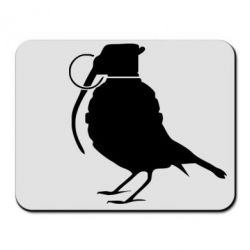 Коврик для мыши Птичка с гранатой