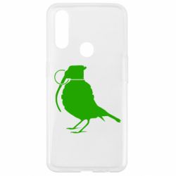 Чехол для Oppo A31 Птичка с гранатой - PrintSalon