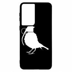Чехол для Samsung S21 Птичка с гранатой - PrintSalon
