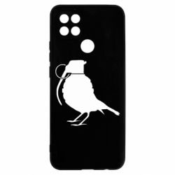 Чехол для Oppo A15s/A15 Птичка с гранатой