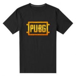 Мужская футболка премиум PUBG and cracks - PrintSalon