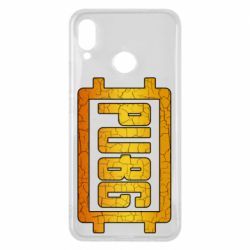 Чехол для Huawei P Smart Plus 2018 PUBG and cracks - PrintSalon