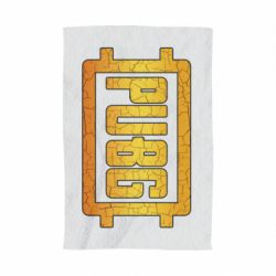 Полотенце с принтом PUBG and cracks - PrintSalon