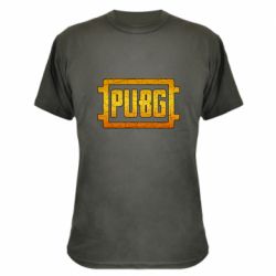 Камуфляжная футболка PUBG and cracks - PrintSalon