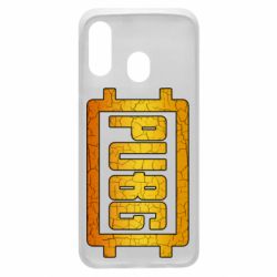 Чехол для Samsung A40 PUBG and cracks - PrintSalon