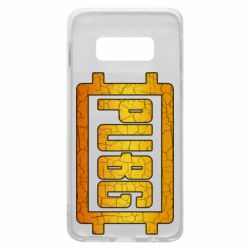 Чехол для Samsung S10e PUBG and cracks - PrintSalon