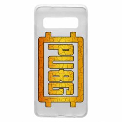Чехол для Samsung S10 PUBG and cracks - PrintSalon
