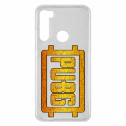 Чехол для Xiaomi Redmi Note 8 PUBG and cracks - PrintSalon