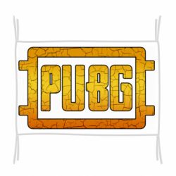 Флаг PUBG and cracks - PrintSalon