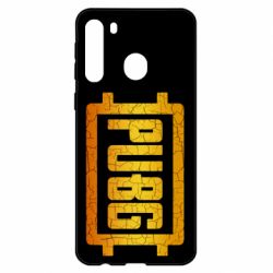 Чехол для Samsung A21 PUBG and cracks - PrintSalon