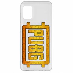 Чехол для Samsung A31 PUBG and cracks - PrintSalon
